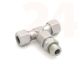 ET06LRED71 - Parker Ermeto Einstellbare T-Verschraubung mit Dichtkegel