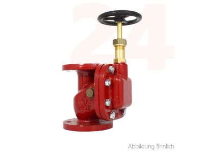 04-004.1 Flansch-Sturmklappe DN125